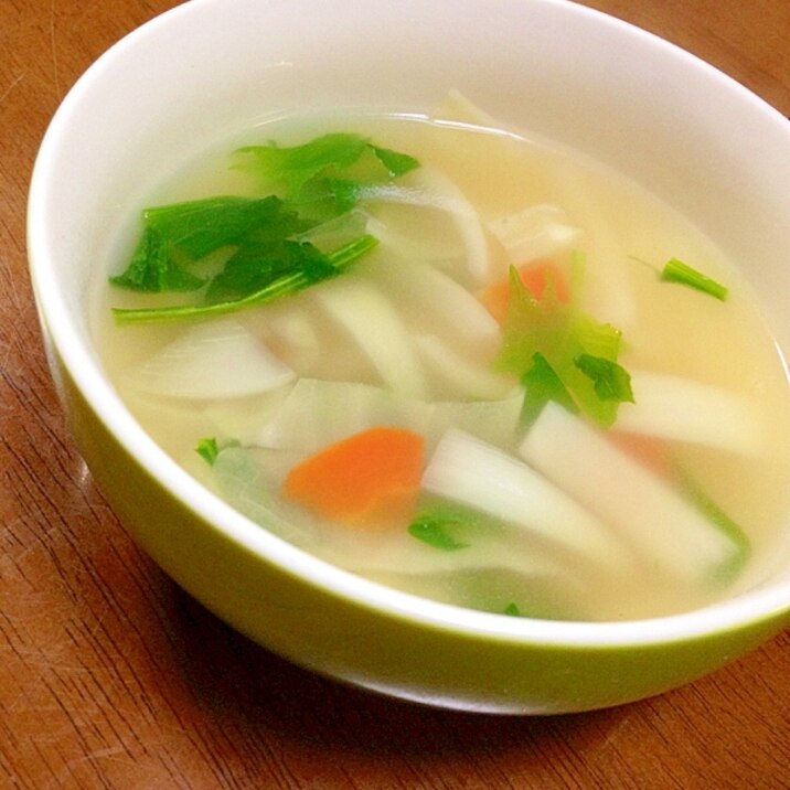 ほうれん草と彩り野菜のコンソメスープ レシピ 作り方 By Tukuyo93 楽天レシピ ほうれん草と彩り野菜のコンソメスープ レシピ 作り方 By Tukuyo93 楽天レシピ